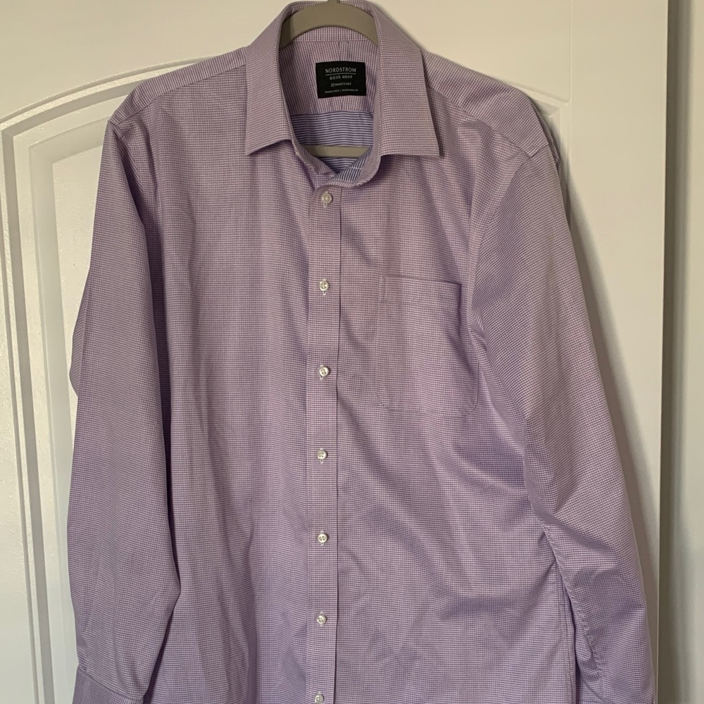 Nordstrom Men's Light Purple Dress Shirt